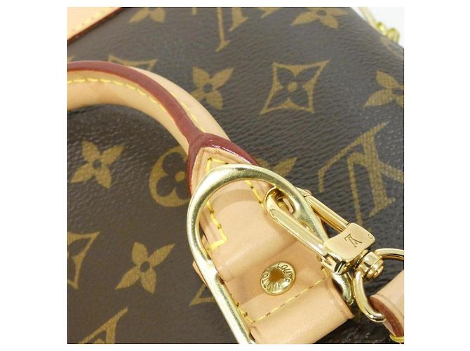 Borsa Louis Vuitton Alma BB Monogram Marrone - vista 4