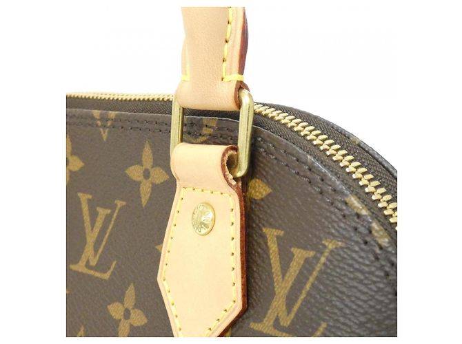 Borsa Louis Vuitton Alma BB Monogram Marrone - vista 5