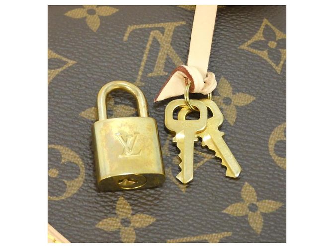 Borsa Louis Vuitton Alma BB Monogram Marrone - vista 6