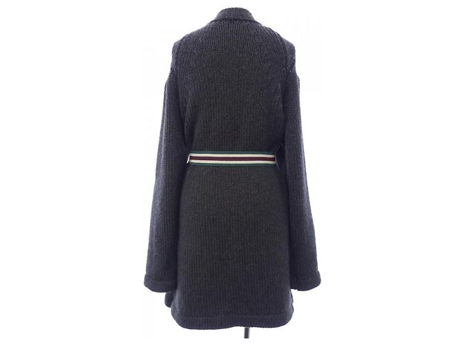 Cárdigan de cachemira Louis Vuitton WRKC03MVU Castaño - vista 2