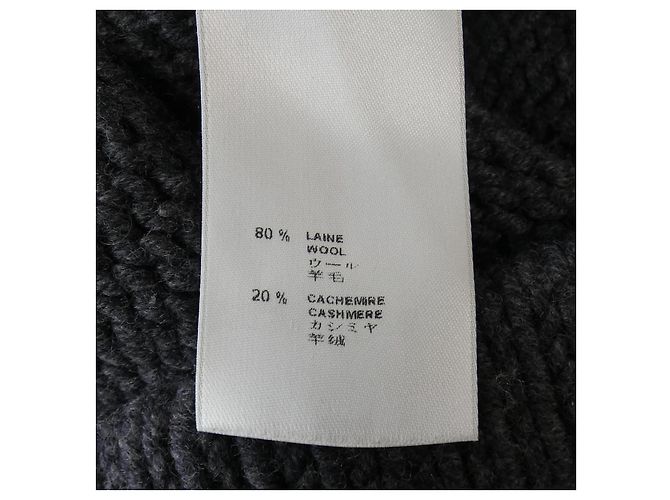 Cárdigan de cachemira Louis Vuitton WRKC03MVU Castaño - vista 3