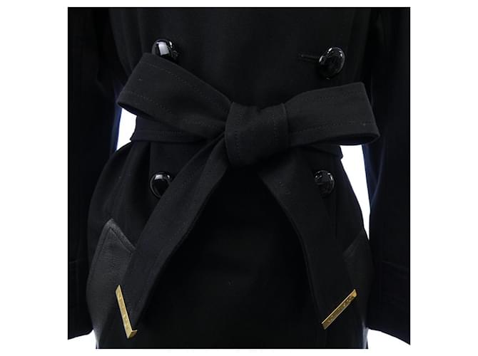 Abrigo Louis Vuitton Negro - vista 7