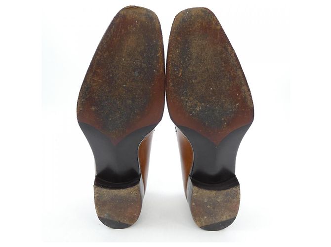 Autre Marque Scarpe in pelle Gaziano & Girling Marrone - vista 4