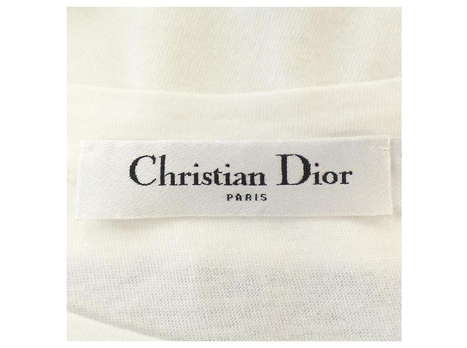 Camiseta de algodón Christian Dior Blanco - vista 4