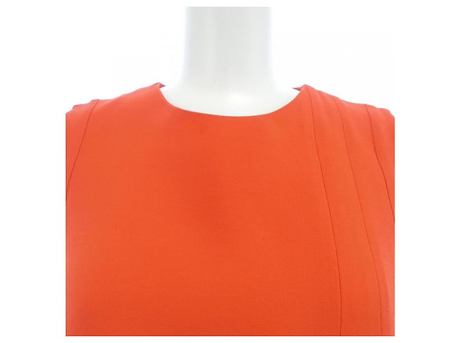 Top de mezcla de seda Christian Dior Roja - vista 5