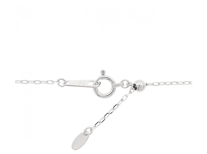 Autre Marque Collana in oro bianco Au750 e oro rosa Au750 con diamanti Argento - vista 5