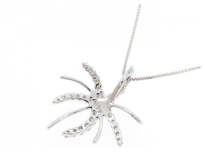 Autre Marque Collana in oro bianco Au750 e diamanti Argento - vista 4
