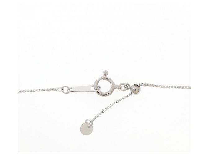 Autre Marque Collana in oro bianco Au750 e diamanti Argento - vista 5