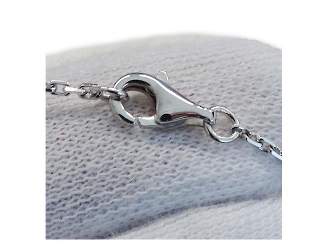 Collana Chanel per donna, nome del marchio, diamante, agata bianca, camelia, oro, gioielli. Bianco - vista 11