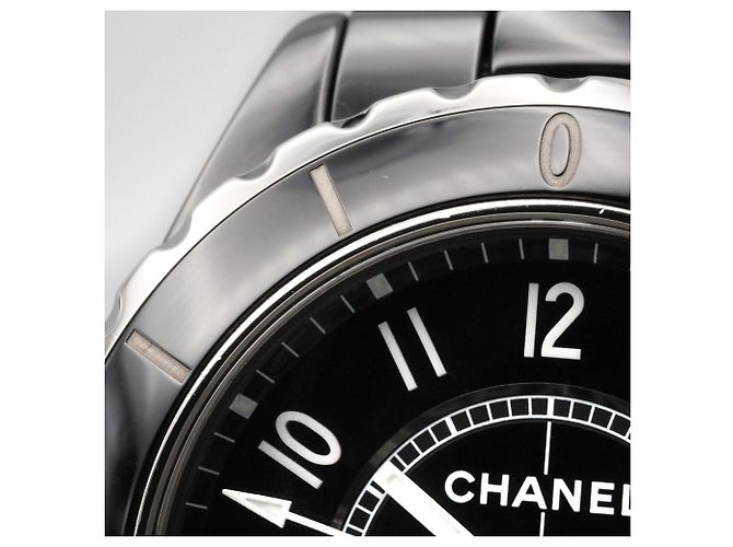 Chanel Watch, Ceramic, Men's, Black, - view 11