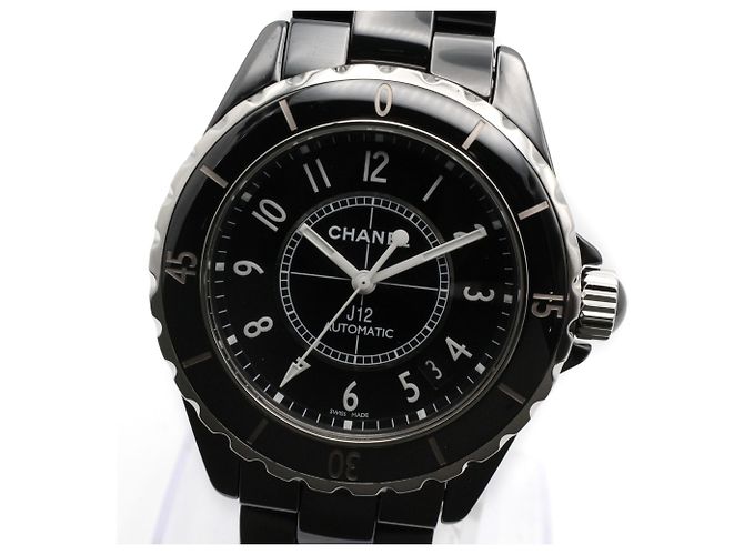 Chanel Watch, Ceramic, Men's, Black, - view 3