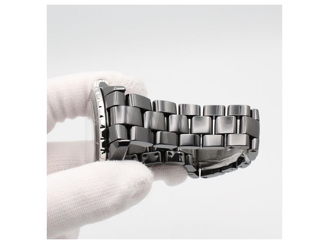Chanel Watch, Ceramic, Men's, Black, - view 8