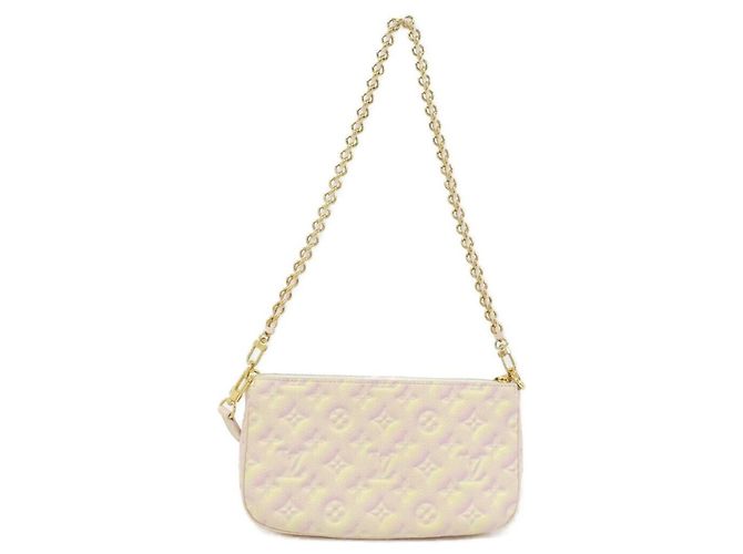 Borsa a tracolla Louis Vuitton Monogram Empreinte (Summer Stardust) Multi Pochette Accessoires Rosa - vista 2