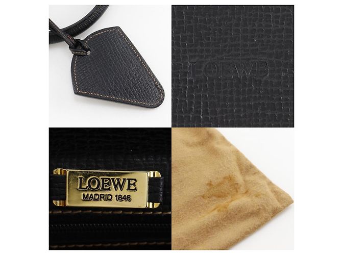 Loewe Barcelona Leather Medium Schwarz - Ansicht 5