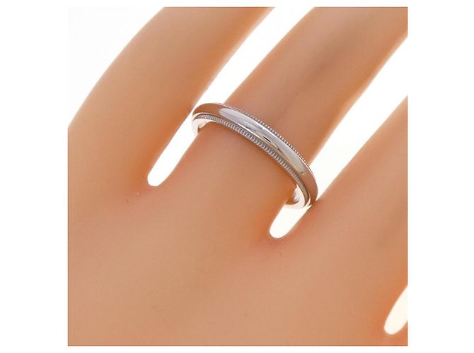 Tiffany & Co. Milgrain Ring aus Platin 950 - Ansicht 4
