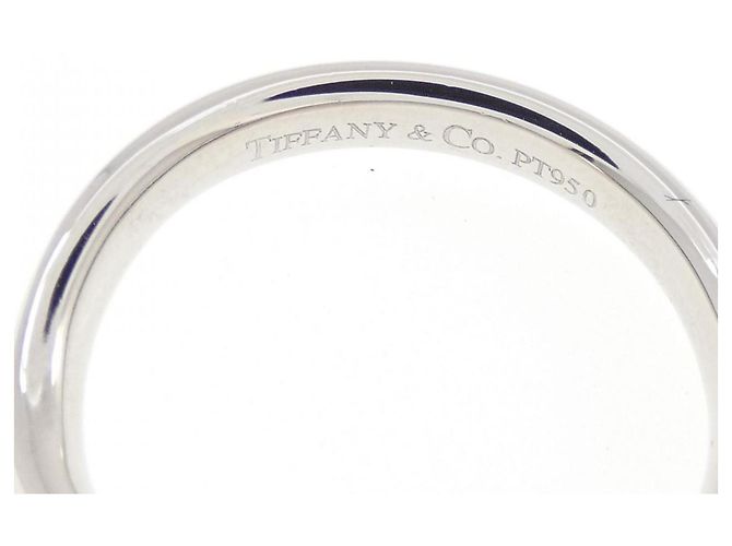 Tiffany & Co Tiffany Breiter geschwungener Platinring - Ansicht 4