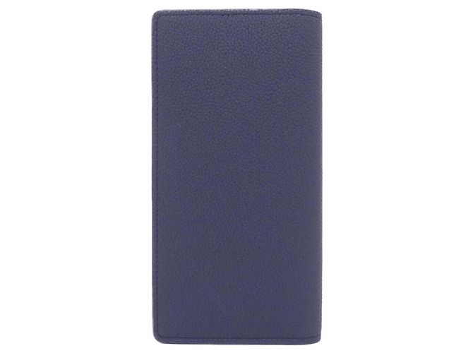 Louis Vuitton LV Aerogram Portefeuille Brazza Wallet Azul marino - vista 2