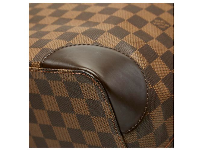 Borsa Tote Louis Vuitton Damier Hampstead GM Marrone - vista 4