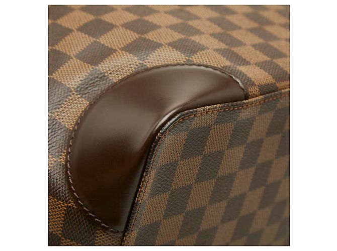 Borsa Tote Louis Vuitton Damier Hampstead GM Marrone - vista 5