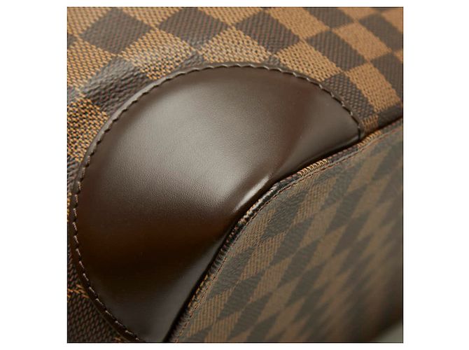 Borsa Tote Louis Vuitton Damier Hampstead GM Marrone - vista 7