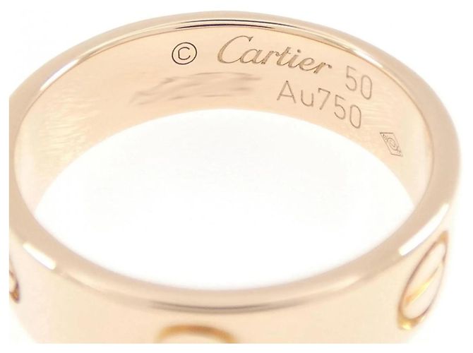 Anello Love di Cartier in oro rosa D'oro - vista 3