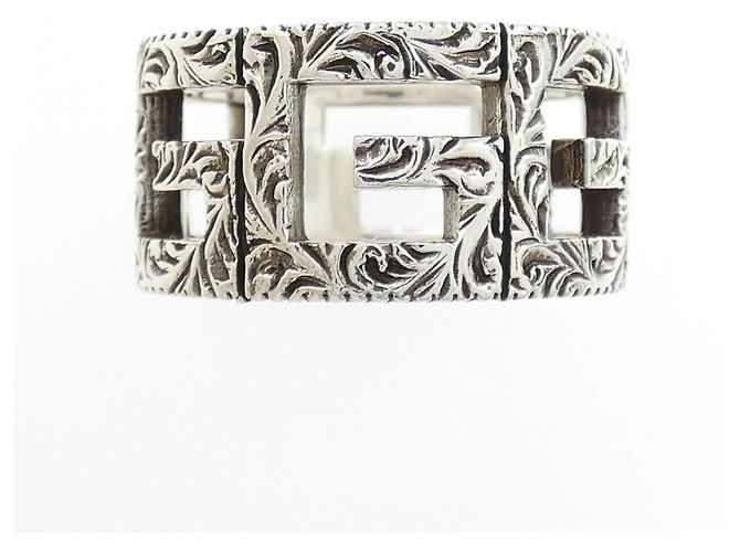 Gucci Square G Band Ring Silber - Ansicht 2