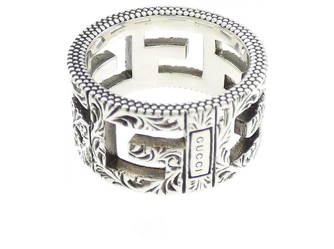 Gucci Square G Band Ring Silber - Ansicht 3
