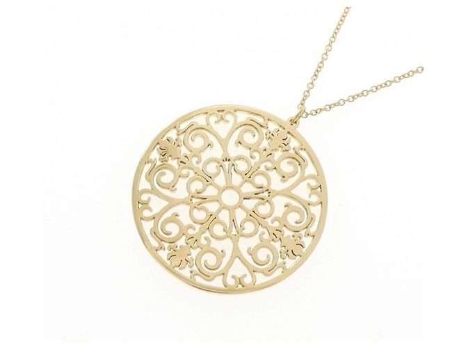 Collana con pendente Enchanted Round di Tiffany & Co. D'oro - vista 3