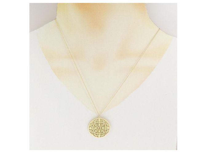 Collana con pendente Enchanted Round di Tiffany & Co. D'oro - vista 5