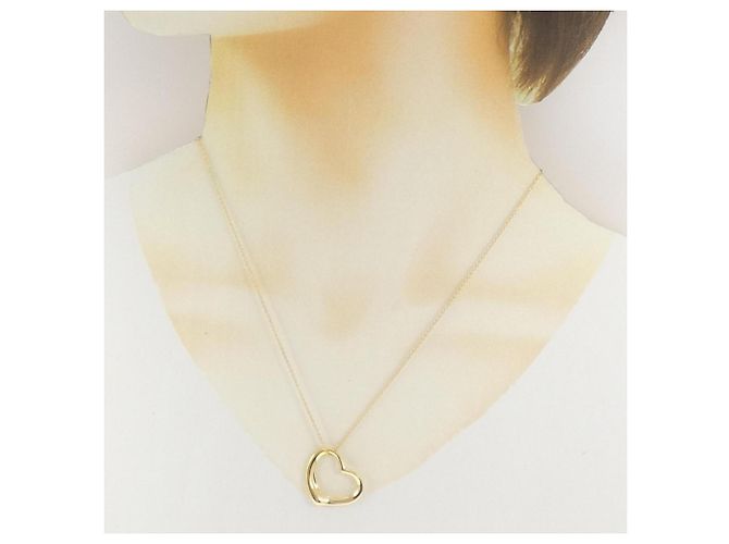 Tiffany & Co Collana Tiffany Open Heart D'oro - vista 6