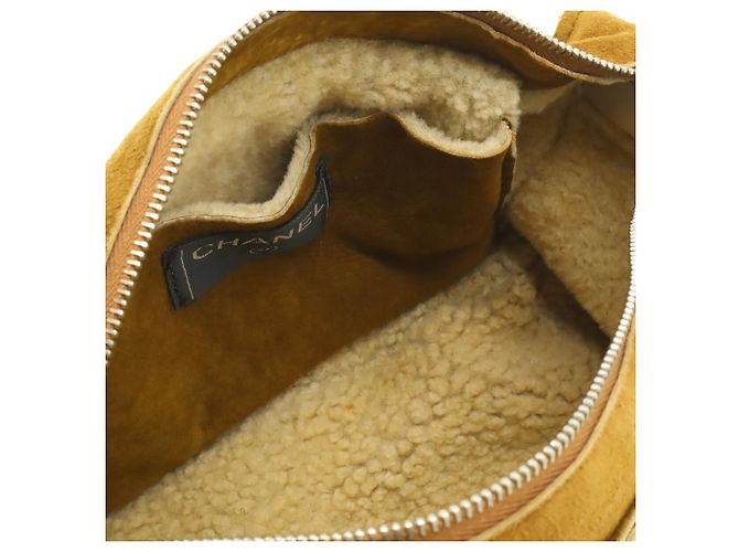 Borsa a Spalla Chanel Coco Mark Brown Marrone - vista 8