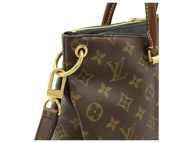 Borsa Louis Vuitton Monogram Pallas Nero - vista 5