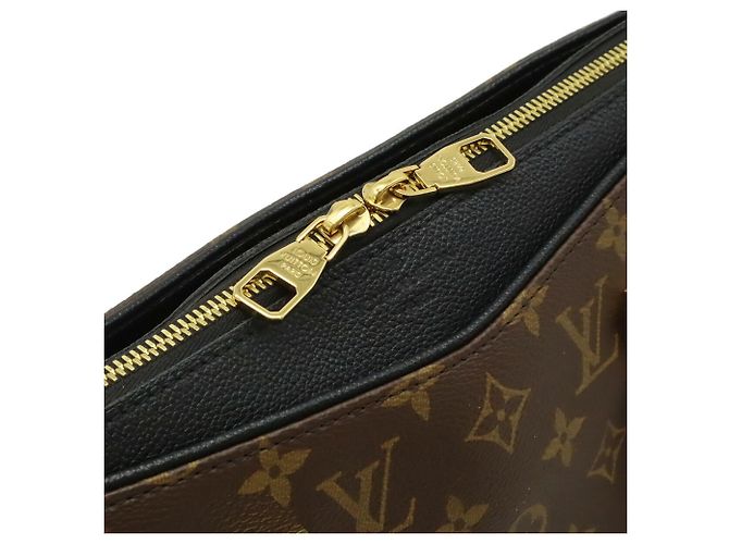 Borsa Louis Vuitton Monogram Pallas Nero - vista 7