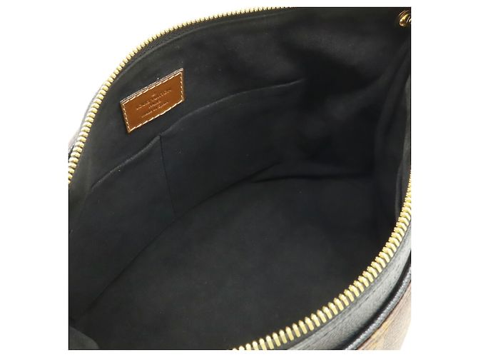 Borsa Louis Vuitton Monogram Pallas Nero - vista 8