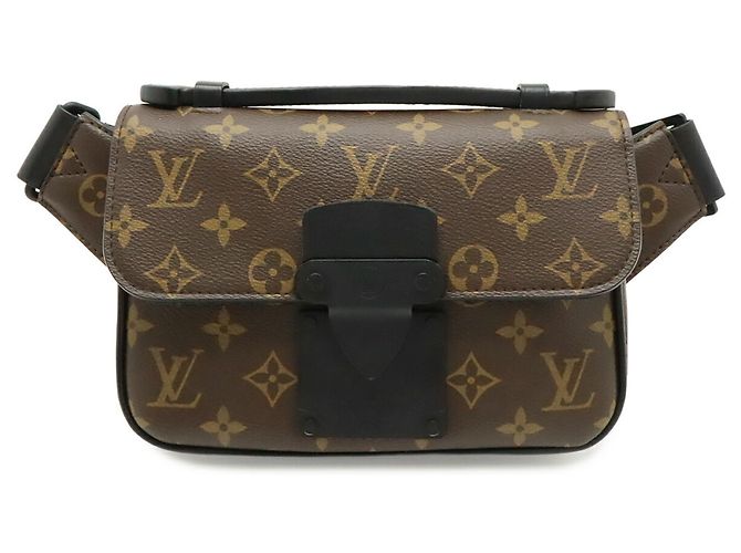Borsa a tracolla Louis Vuitton Monogram S-Lock Nero - vista 2