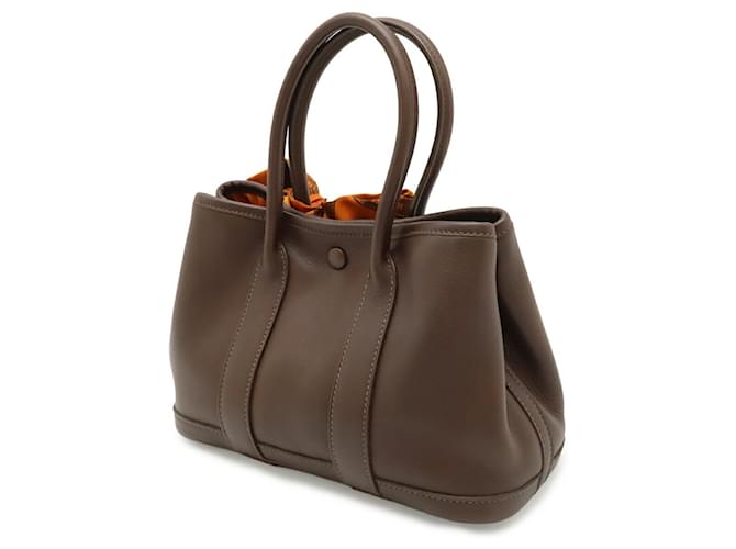 Hermès Bolsa Hermes Garden Twilly TTPM Marrom Laranja - vista 3