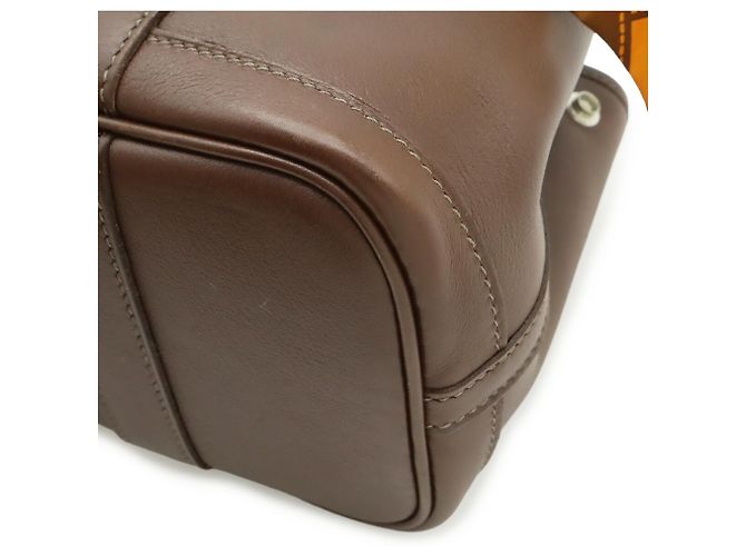 Hermès Bolsa Hermes Garden Twilly TTPM Marrom Laranja - vista 4