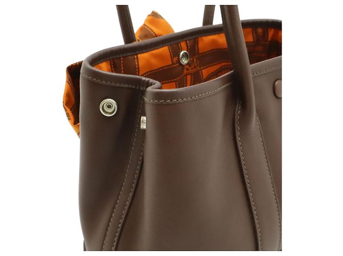 Hermès Bolsa Hermes Garden Twilly TTPM Marrom Laranja - vista 5