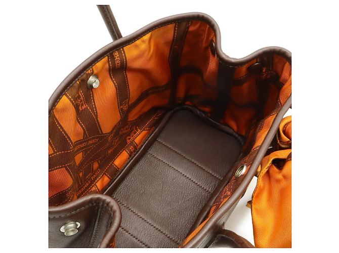 Hermès Bolsa Hermes Garden Twilly TTPM Marrom Laranja - vista 7