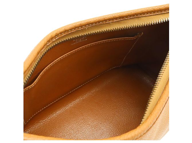 Hermès Borsa a tracolla Hermes Berlingo PM marrone - vista 8