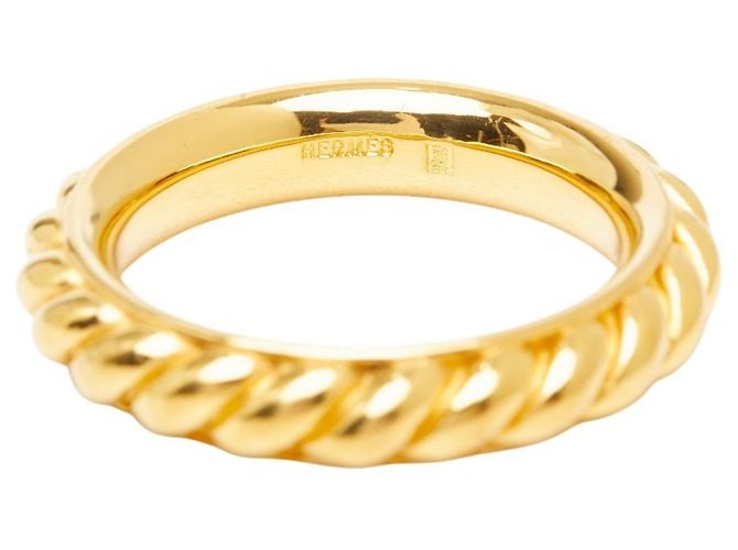 Hermès Hermes Schalring mit Seilmotiv Golden - Ansicht 5