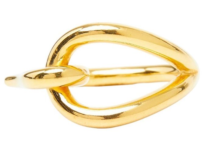 Ring Hermès Anello per sciarpa Jumbo Hermes con finitura dorata D'oro - vista 2