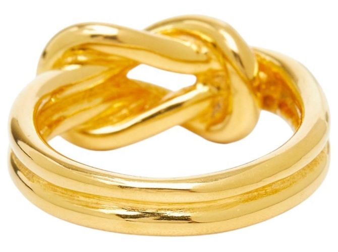 Ring Hermès Anello per foulard Atame Hermes placcato oro D'oro - vista 4