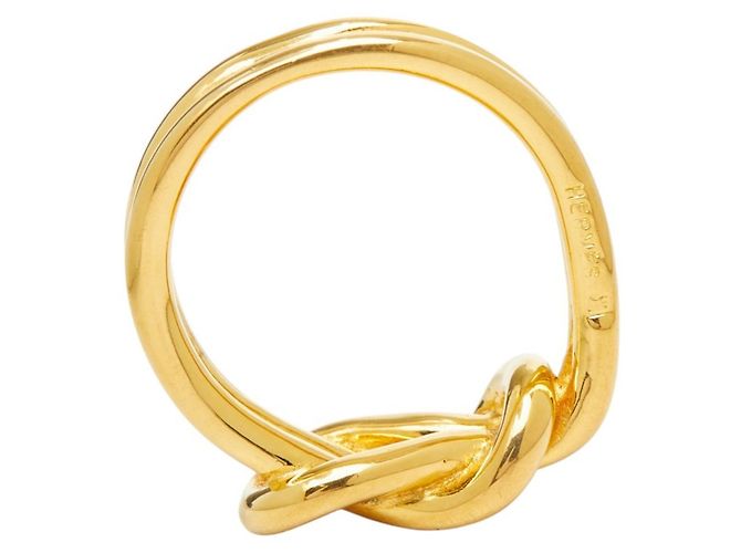 Ring Hermès Anello per foulard Atame Hermes placcato oro D'oro - vista 5