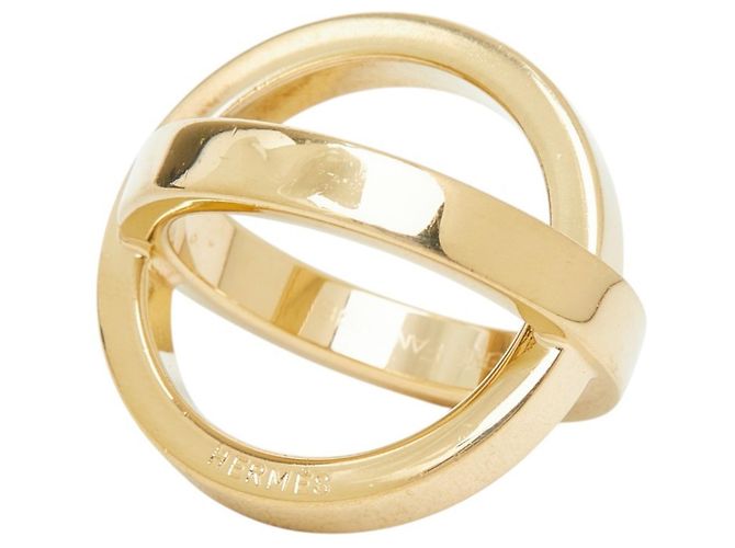 Ring Anillo para pañuelo Cosmos de Hermès en Oro Dorado - vista 2