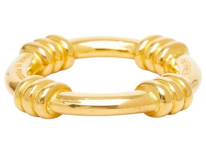 Hermès Hermes Boué Schalring mit goldfarbenem Finish Golden - Ansicht 4