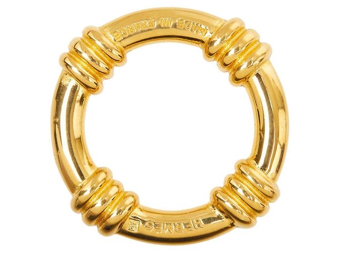 Hermès Hermes Boué Schalring mit goldfarbenem Finish Golden - Ansicht 5