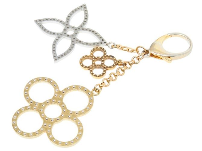 Louis Vuitton Bijou Sac Tapage Accessorio Portachiavi Argento D'oro - vista 2