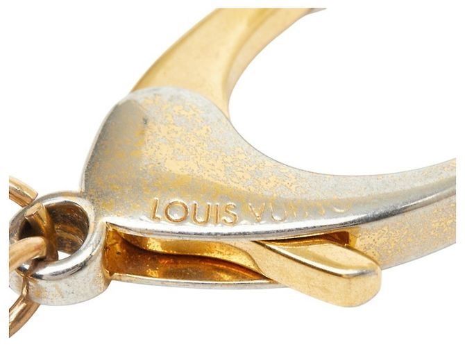 Louis Vuitton Bijou Sac Tapage Accessorio Portachiavi Argento D'oro - vista 4