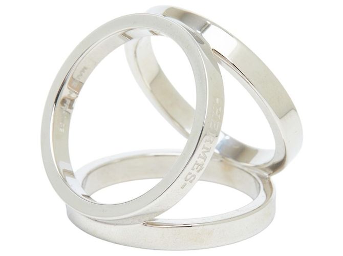 Hermès Hermes Trio Schalring 90 in Silber - Ansicht 2
